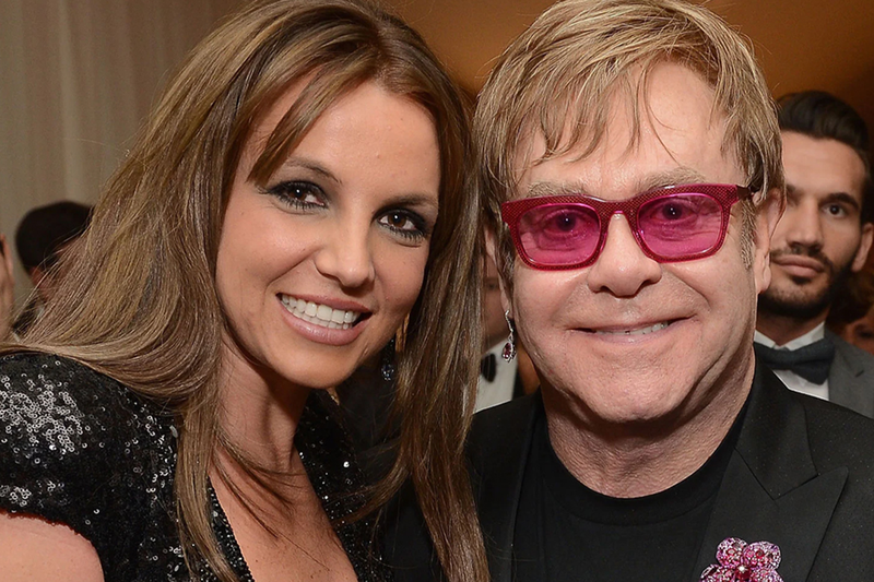 "Huyền thoại âm nhạc" Elton John xác nhận hợp tác với Britney Spears
