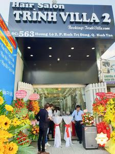 Tiệc khai trương Hair Salon Trình villa 2