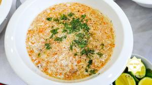 Món Soup hải sản tròn vị thơm ngon