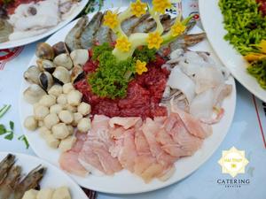 Món lẩu Thái không thể thiếu hương vị hải sản tươi ngon