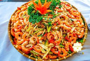 Món Gỏi củ hủ tôm thịt