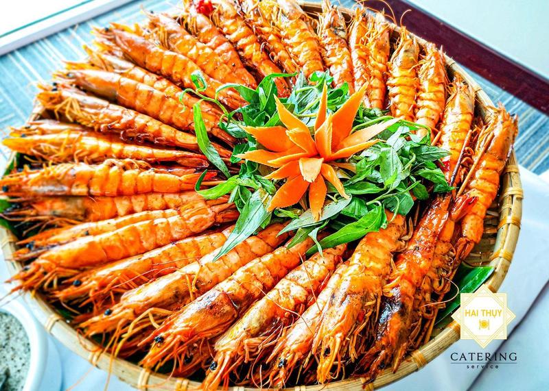 Tiệc buffet tại bệnh viện Hạnh Phúc, Bình Dương