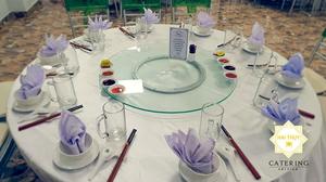 Cách set up bàn tiệc sang trọng