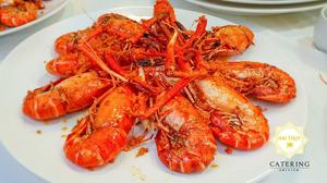 Món Tôm càng cháy tỏi