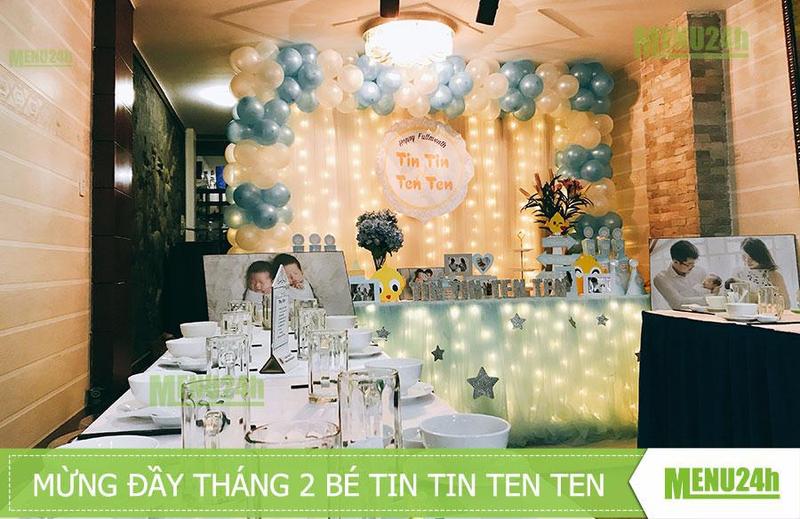 TIỆC SINH NHẬT TẠI NHÀ CHO BÉ YÊU