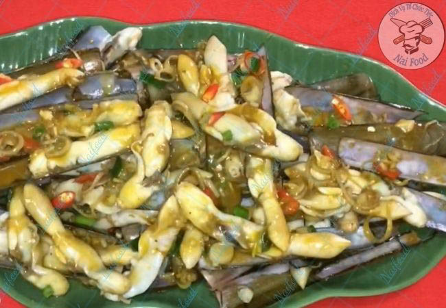 Công thức ốc móng tay xào sả ớt chuẩn vị, dễ thực hiện